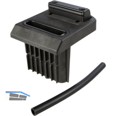 Bodenanschlag OGS f�r externen Bolzen-Stangenriegel, verstellbar, schwarz