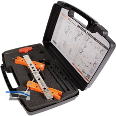Werkzeugkoffer DRILL-FIX inkl. Bohrschablone f�r Schloss und Anschlag