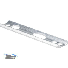 Ausgleichsblech 3019LA f�r Rundrohr � 42 mm, 160 x 30 x1 mm, Aluminium