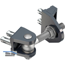 Torband BOLTONHD4D,4-fach verstellbar,180��ffnungswinkel,Platte 45x35,5mm,silber