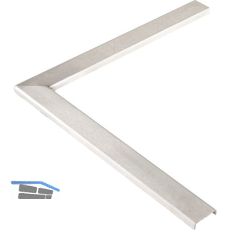 ECONOMY Verbinder f�r Kantenschutzprofil, L=200x200mm,Glas 16-17,52 mm,Edelstahl