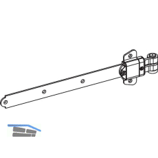 MACO RUSTICO Ladenlangband MMV Kr�pfung fix 19 mm Austragung 16-24 mm schwarz