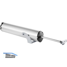 COMUNELLO Spindelantrieb FAST 50 Hub 160 mm 230V grau RAL 7035