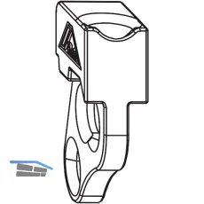 ROTO NX Lastabtragung C Rahmenteil 80-180 kg silber (2005292)