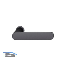 FSB Steckgriff 15 1289 auf Mini-Rosette, T�rst�rke 39-48 mm, Aluminium schwarz