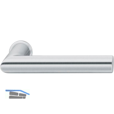 FSB Steckgriff 15 1076 auf Mini-Rosette, T�rst�rke 49-58 mm, Edelstahl matt