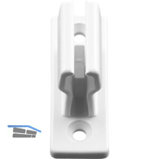 GEZE OL90N/OL95 Kurbelstangenhalter, Kunststoff wei�