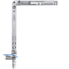 GEZE OL90N/OL95 Eckwinkelgetriebe FZ 90 f�r Kurbelstange, links, Stahl verzinkt