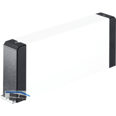 GEZE Elektroantrieb E 212 R1, f�r eine Bedienstelle, 230 V, wei� RAL 9016