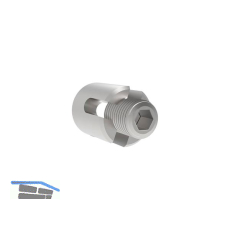 ECONOMY Seilspanner/Kreuzklemme f�r Drahtseile 5mm,Edelstahl geschliffen AISI316