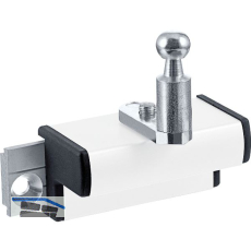 GEZE OL90N/OL95 Fl�gelbock Standard f�r Holzfenster Euronut, Alu wei� RAL 9016