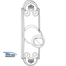 MACO RUSTICO Ladenhaltekonsole BLR 25 x 35, f�r Gr. L105, schwarz (209476)
