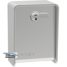 Schl�sselsafe/Aufputztresor APT Standard, 110 x 80 x 55 mm, Edelstahl geb�rstet