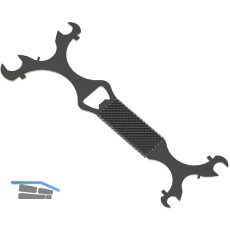 Montageschl�ssel zu Glaspunkthalter, Edelstahl matt V2A