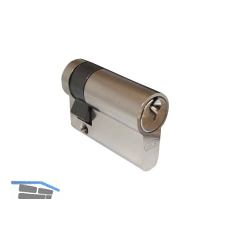 BKS Industriehalbzylinder PZ88 31 mm gleichsperrend 73615 Messing vernickelt