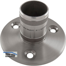 ECONOMY Flansch innen f�r Rohr � 42,4 x 2,0 mm,Edelstahl geschliffen V2A