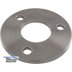 ECONOMY Ronde gelocht f�r Rohr � 42,4 mm,Edelstahl geschliffen V2A