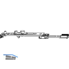 MACO MM Kippverschluss unten, mit KS f�r Fenster, FFH 470-1750 mm (212689)