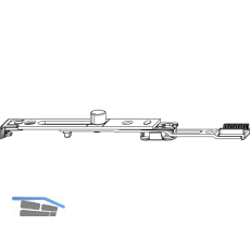 MACO MM Endverschluss oben 90� Begrenzung 1 Verschlusszapfen silber (212686)