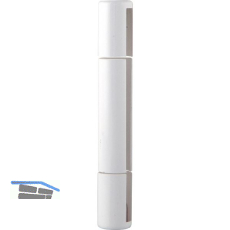 Aufsteckh�lsen f�r T�rband BAKA Protect Serie 4..., verkehrswei� RAL 9016