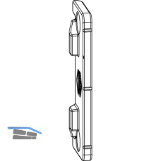 MACO Anpressverschluss verdeckt Rahmenteil Eurofalz FT24 13V (359002)