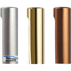 OTLAV Aufsteckh�lsen Typ 838,f�r T�rband Typ 495 � 14 mm,Alu vernickelt matt