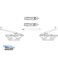 MACO SKB-S/SE Gleitschere einstellbar, links + rechts, silber (103843)