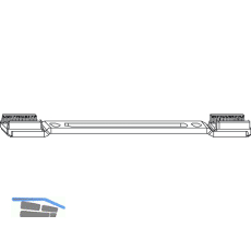 MACO MM Zahnstangenverbindung, silber (206692)