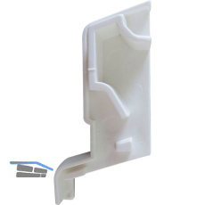 GUTMANN Endkappe KS 570 zu Spree-D 24 OF, 15-20�, EPDM wei�, links