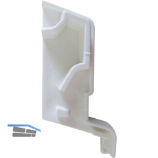 GUTMANN Endkappe KS 570 zu Spree-D 24 OF, 15-20�, EPDM wei�, rechts