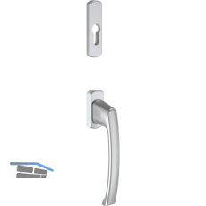 MACO SKB-S/SE/PAS Drehgriff PZ innen, ohne Vierkant, Alu silber eloxiert