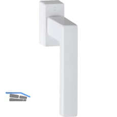 HOPPE Fenstergriff TOULON, VK 7 x 32 mm, Alu wei�