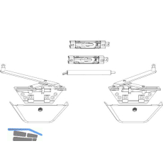 MACO SKB-S/SE Grundkarton Gleitschere FFB 620-1650 mm wei� (103074)