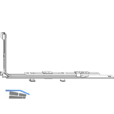 MACO MM Eckumlenkung waagrecht 1 iS (222204)