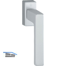 HOPPE Fenstergriff TOULON, VK 7 x 32-42 mm, Alu silber eloxiert