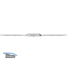 MACO MM D-/DK-Getriebe variabel DM 6,5mm FFH 530-800 mm silber (202491)