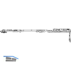 MACO MM DK-Scherenarm POWER Sparl�ftung 13V FT30 FFB 370-800 mm silber rechts