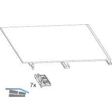 MACO Fiber-Therm Trittschwelle zu Grundk�rper 240, L=2500 mm, silber