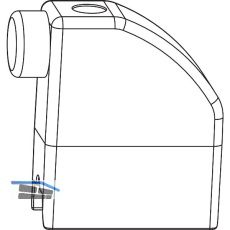 MACO HS Anschlagpuffer universal f�r Laufschiene hoch, silber (103342)