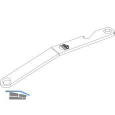 MACO Einstellschl�ssel f. Verriegelungszapfen und Scheren (20947)