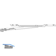 MACO Kippschere mit Schraublocheinh�ngung, silber (101548)