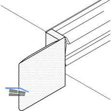Stulpkappen ACF 6000 H, Kunststoff rustikalbraun