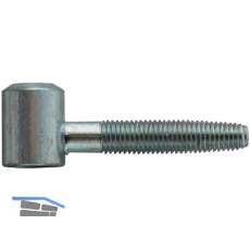 OTLAV Einbohrband Typ 030,Fl�gelteil, Band � 16 mm, Stahl verzinkt