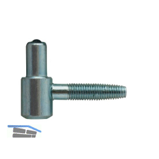 OTLAV Einbohrband Typ 030,Rahmenteil, Band � 16 mm, Stahl verzinkt