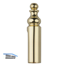 OTLAV Aufsteckh�lse Typ 839, f�r T�rband Typ495 � 16 mm,Messing poliert