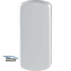 MACO Steckrosette HARMONY, Aluminium silber eloxiert