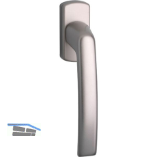 MACO Fenstergriff HARMONY, Nocken 10 mm, VK 7x32 mm, Alu titan eloxiert