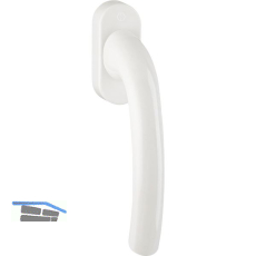 HOPPE Fenstergriff TOKYO, VK 7 x 32 mm, Rastung, Aluminium wei�