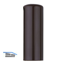 OTLAV Aufsteckh�lsen Typ 838, f�r T�rband Typ 495 � 20 mm,Kunststoff braun