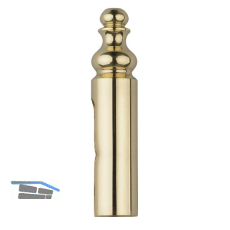 OTLAV Aufsteckh�lse Typ 839, f�r T�rband Typ495 � 14 mm,Messing poliert